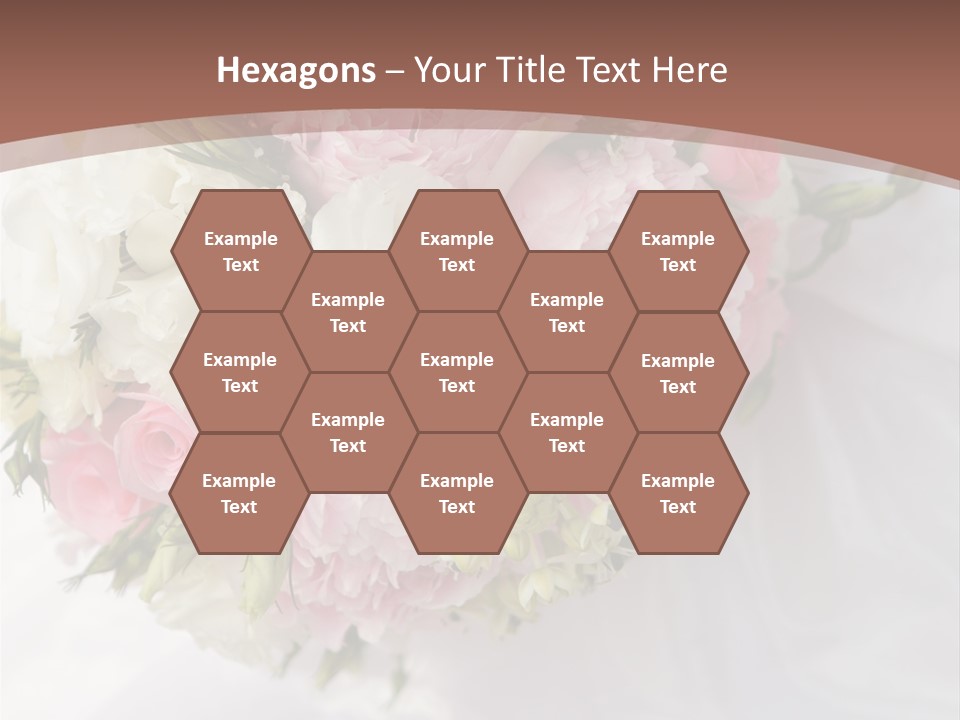 Bouquet Bunch Bridal PowerPoint Template