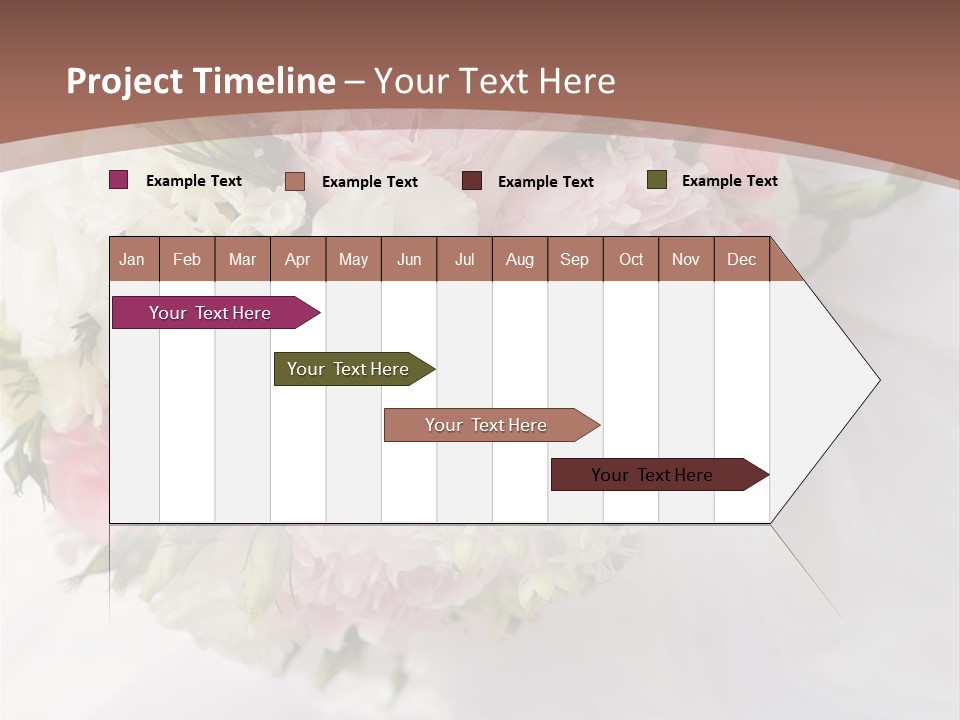 Bouquet Bunch Bridal PowerPoint Template
