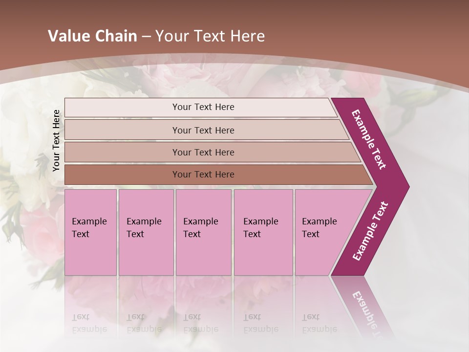 Bouquet Bunch Bridal PowerPoint Template