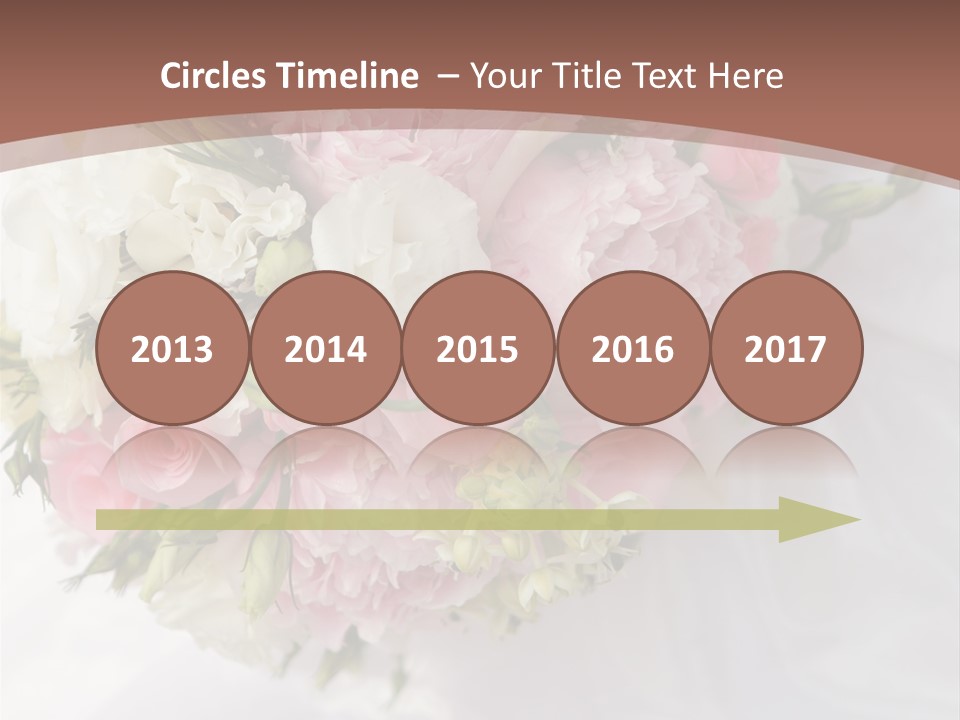 Bouquet Bunch Bridal PowerPoint Template