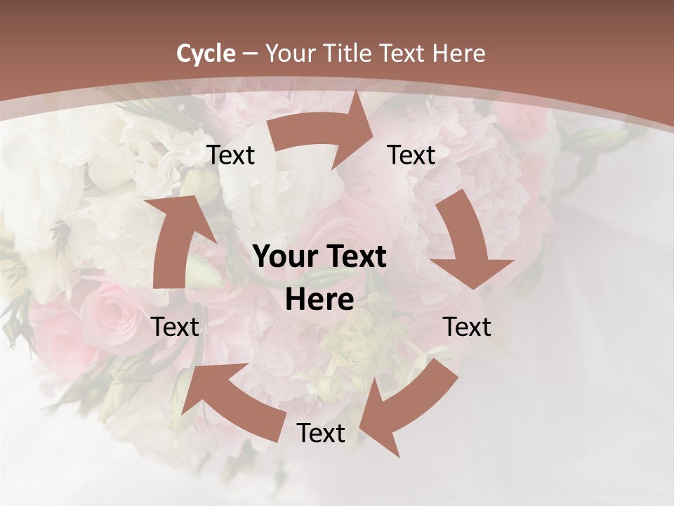 Bouquet Bunch Bridal PowerPoint Template