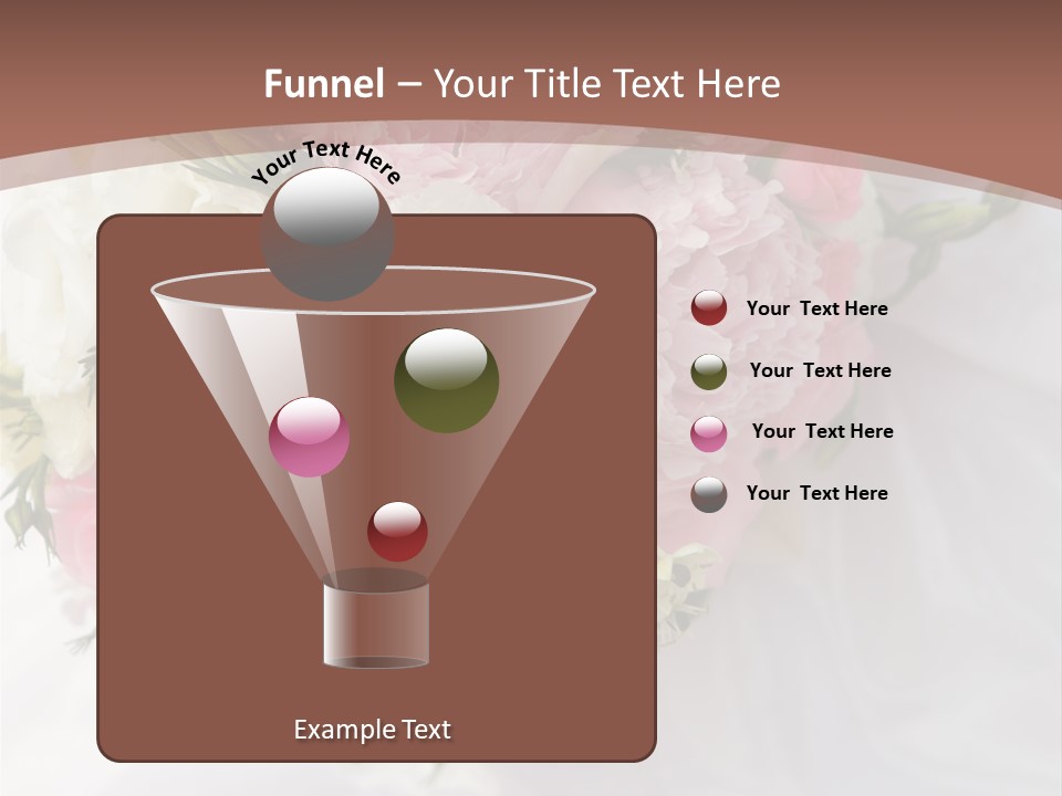 Bouquet Bunch Bridal PowerPoint Template