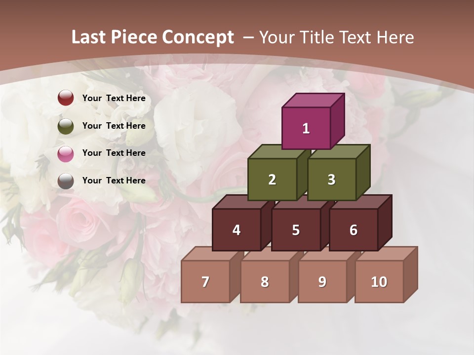 Bouquet Bunch Bridal PowerPoint Template