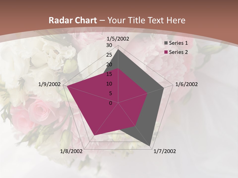 Bouquet Bunch Bridal PowerPoint Template