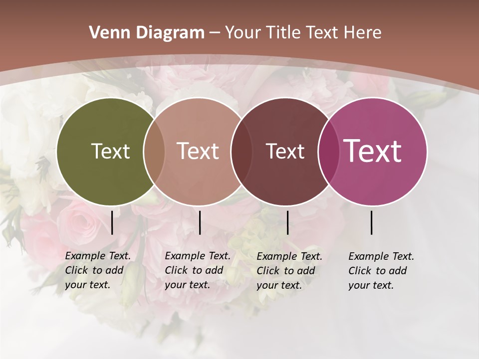 Bouquet Bunch Bridal PowerPoint Template