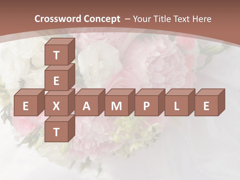 Bouquet Bunch Bridal PowerPoint Template