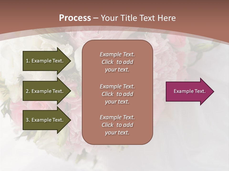 Bouquet Bunch Bridal PowerPoint Template