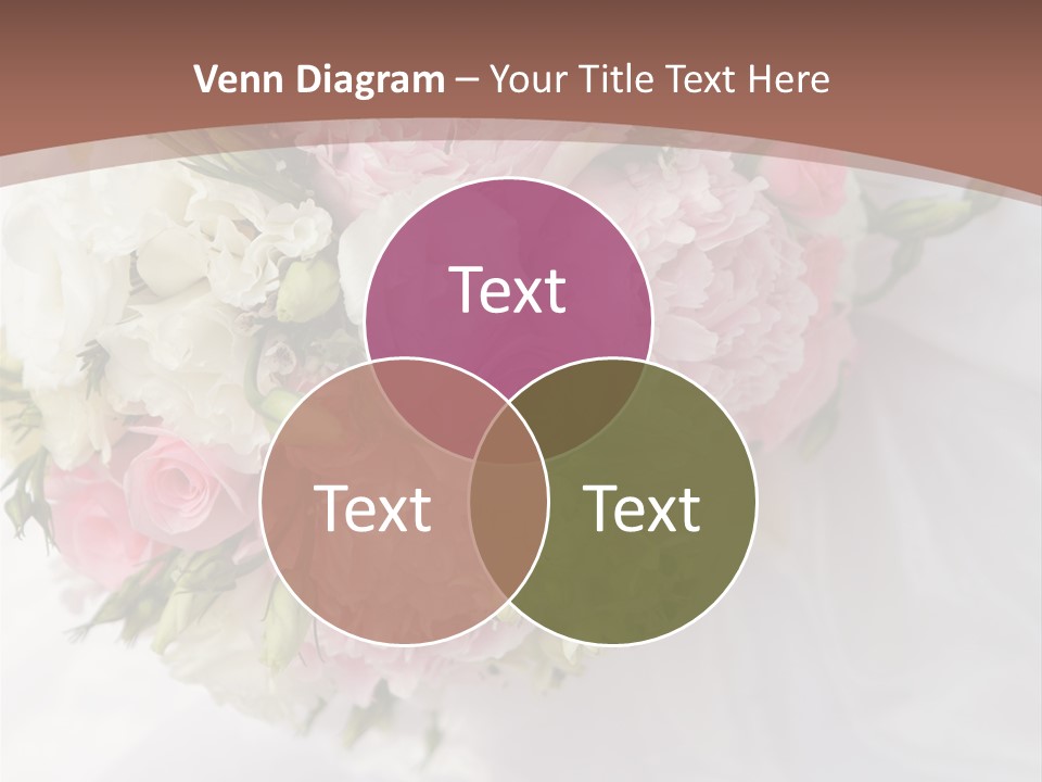 Bouquet Bunch Bridal PowerPoint Template