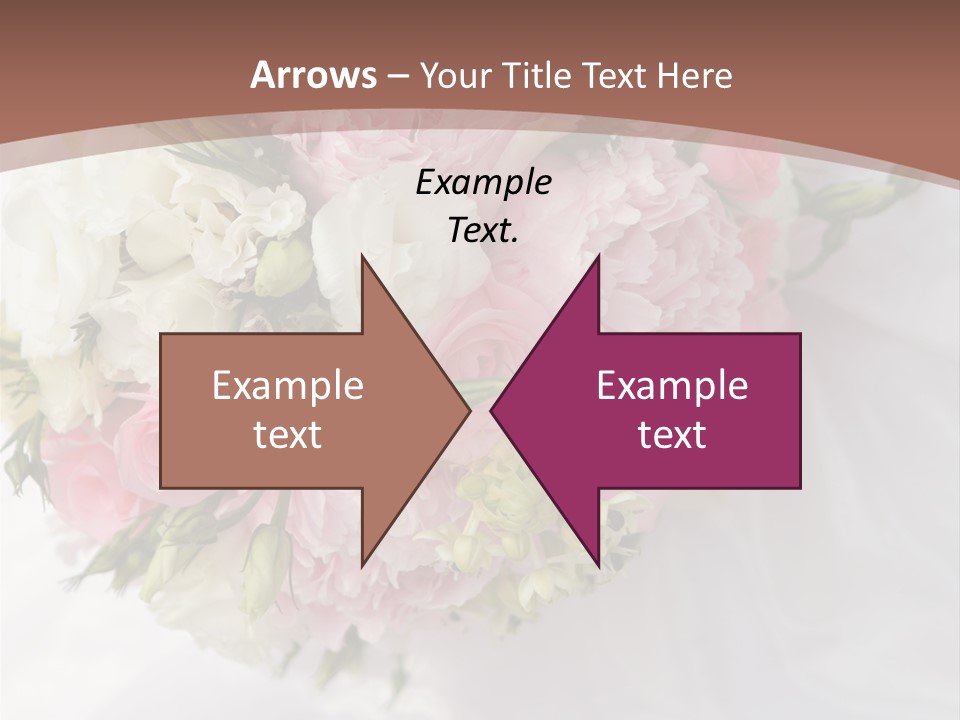 Bouquet Bunch Bridal PowerPoint Template