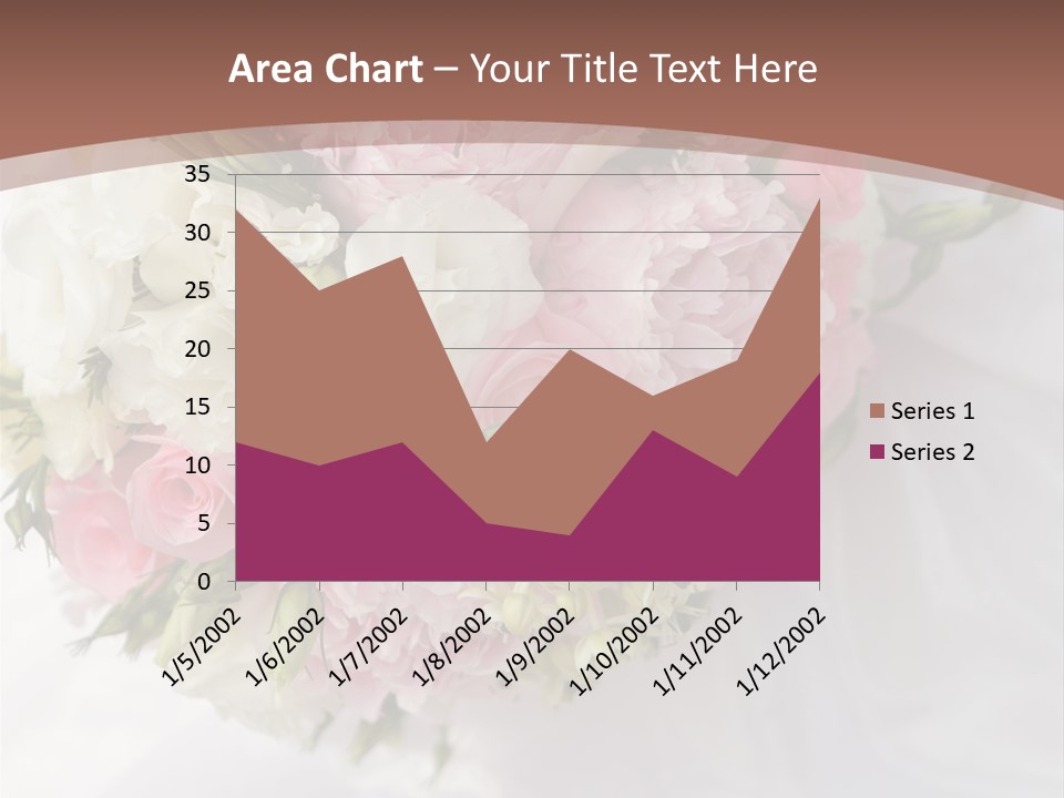 Bouquet Bunch Bridal PowerPoint Template