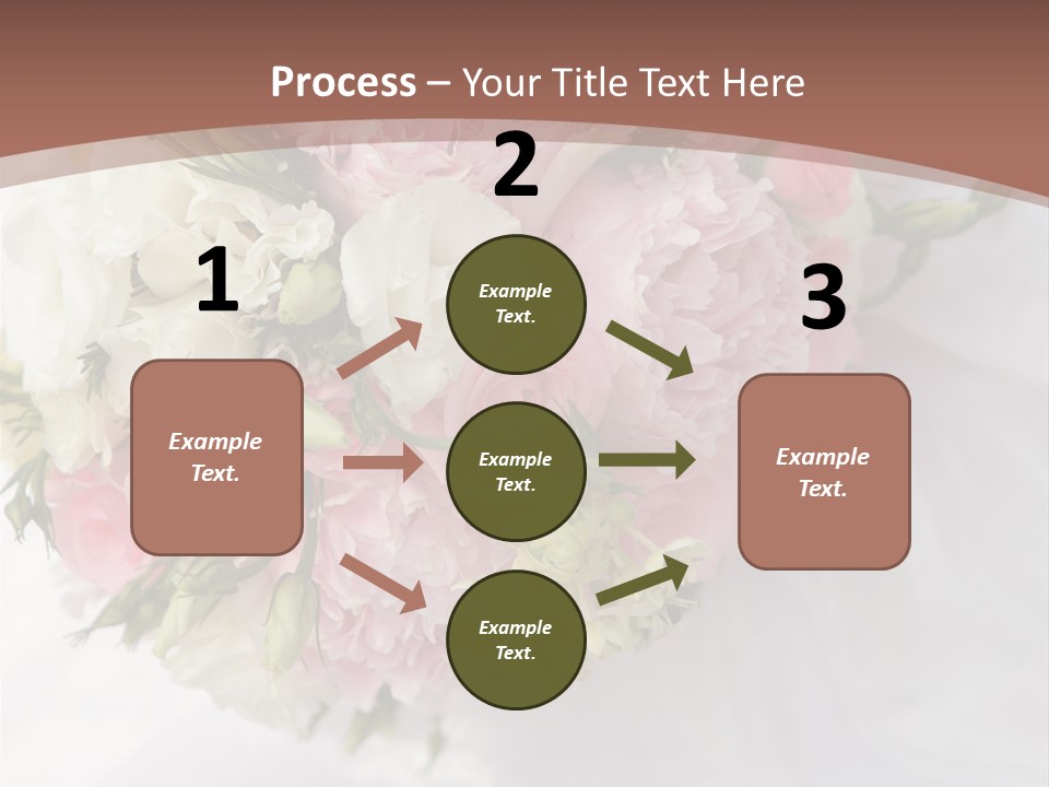 Bouquet Bunch Bridal PowerPoint Template