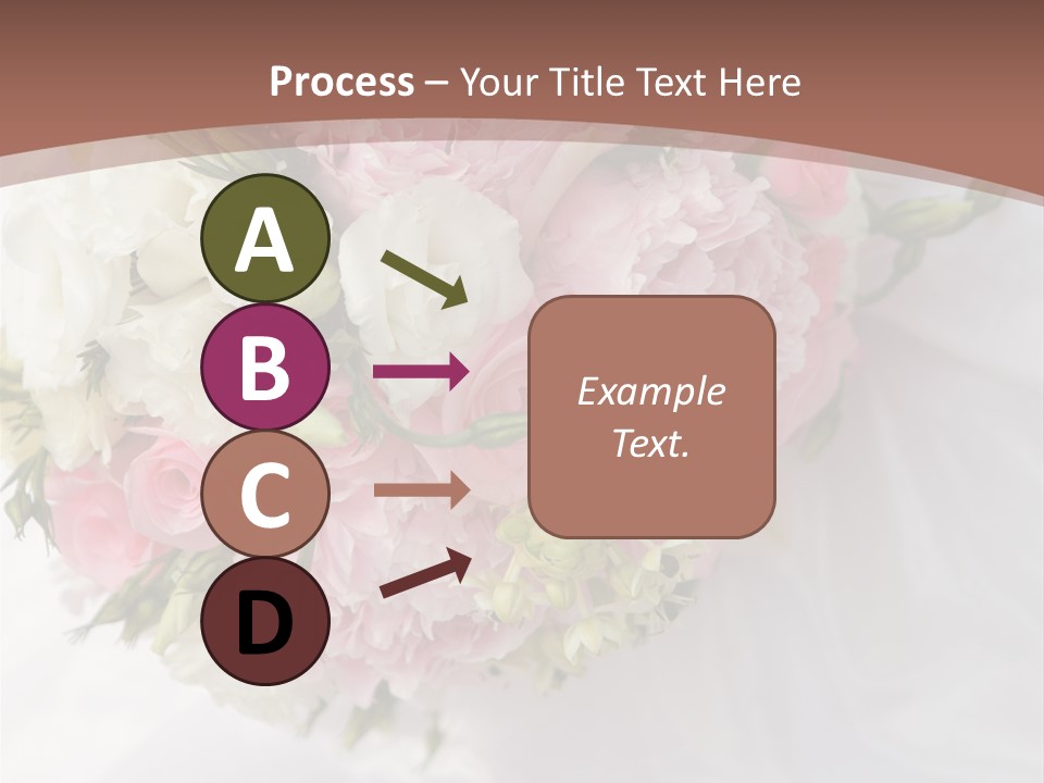 Bouquet Bunch Bridal PowerPoint Template