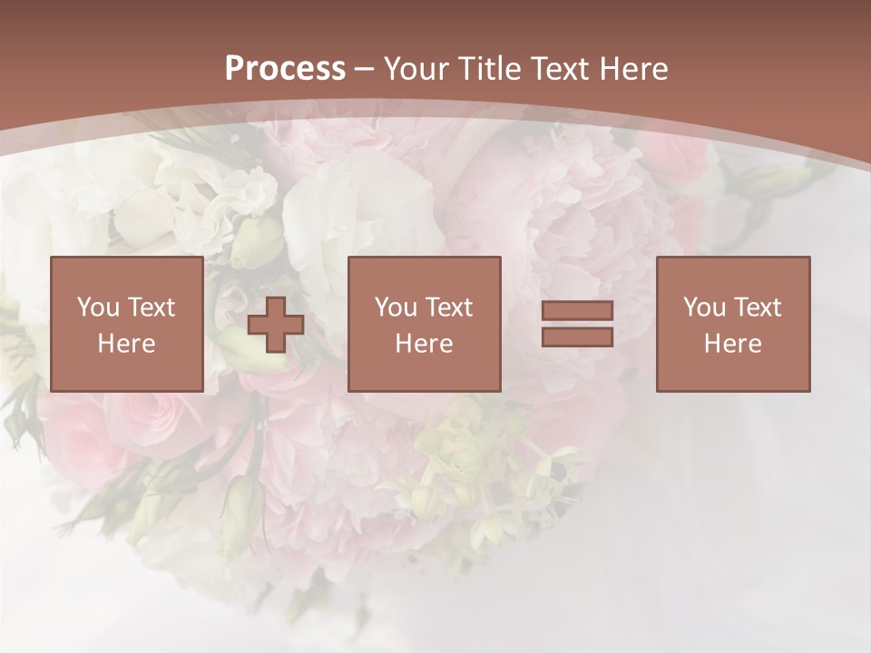 Bouquet Bunch Bridal PowerPoint Template