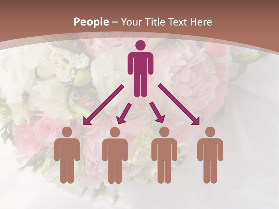 Bouquet Bunch Bridal PowerPoint Template