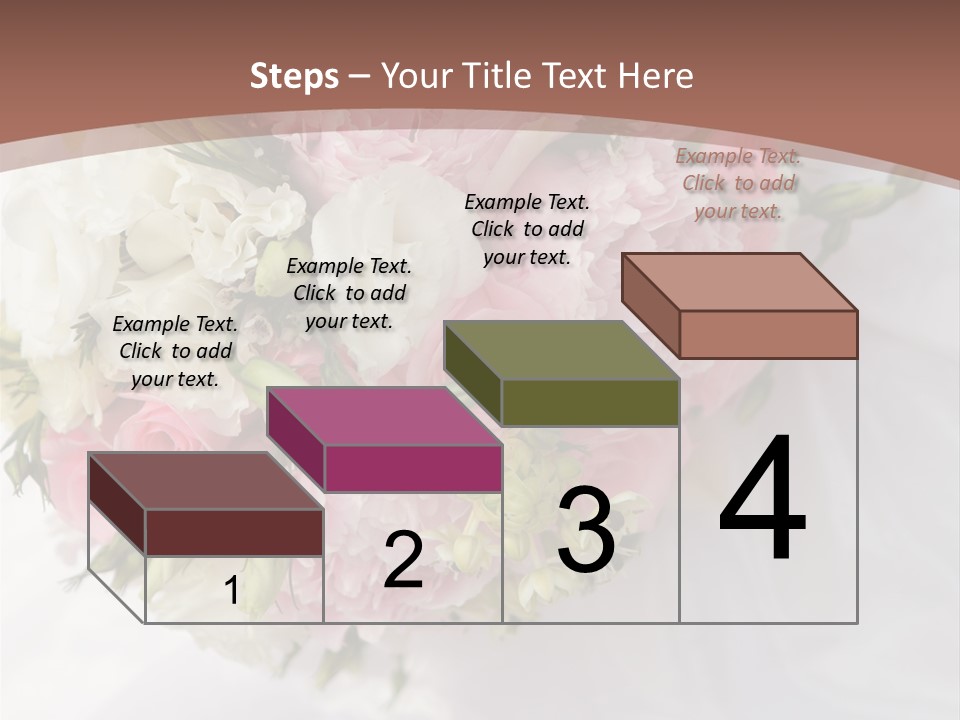 Bouquet Bunch Bridal PowerPoint Template