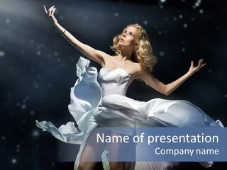 Young Sophisticated Stars PowerPoint Template