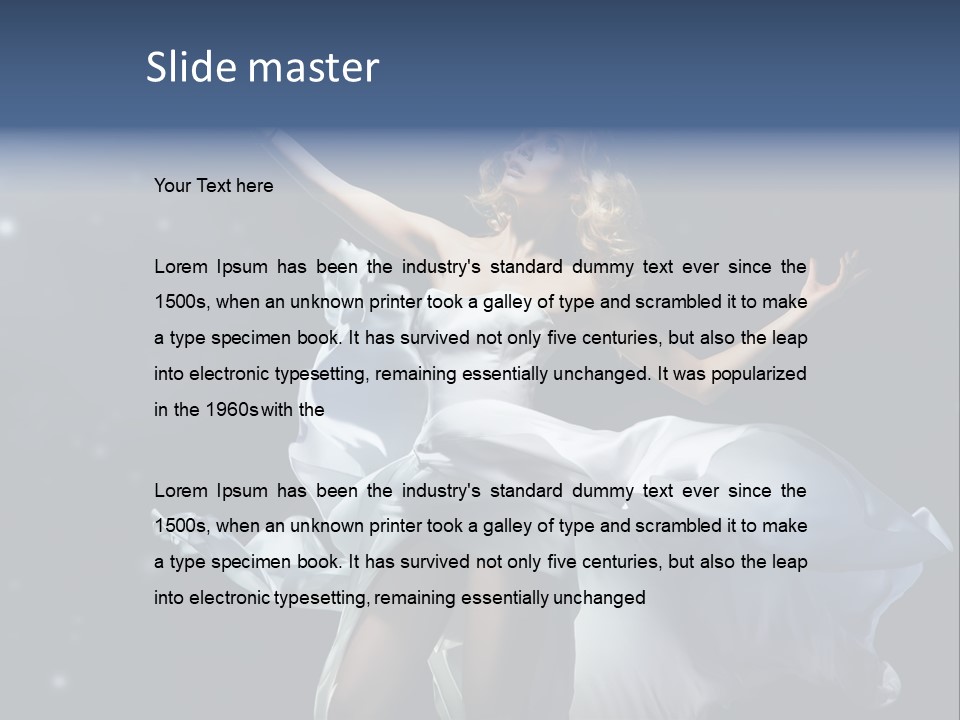 Young Sophisticated Stars PowerPoint Template