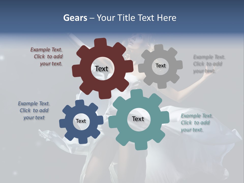 Young Sophisticated Stars PowerPoint Template