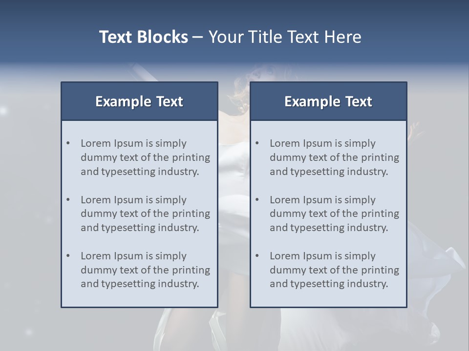 Young Sophisticated Stars PowerPoint Template