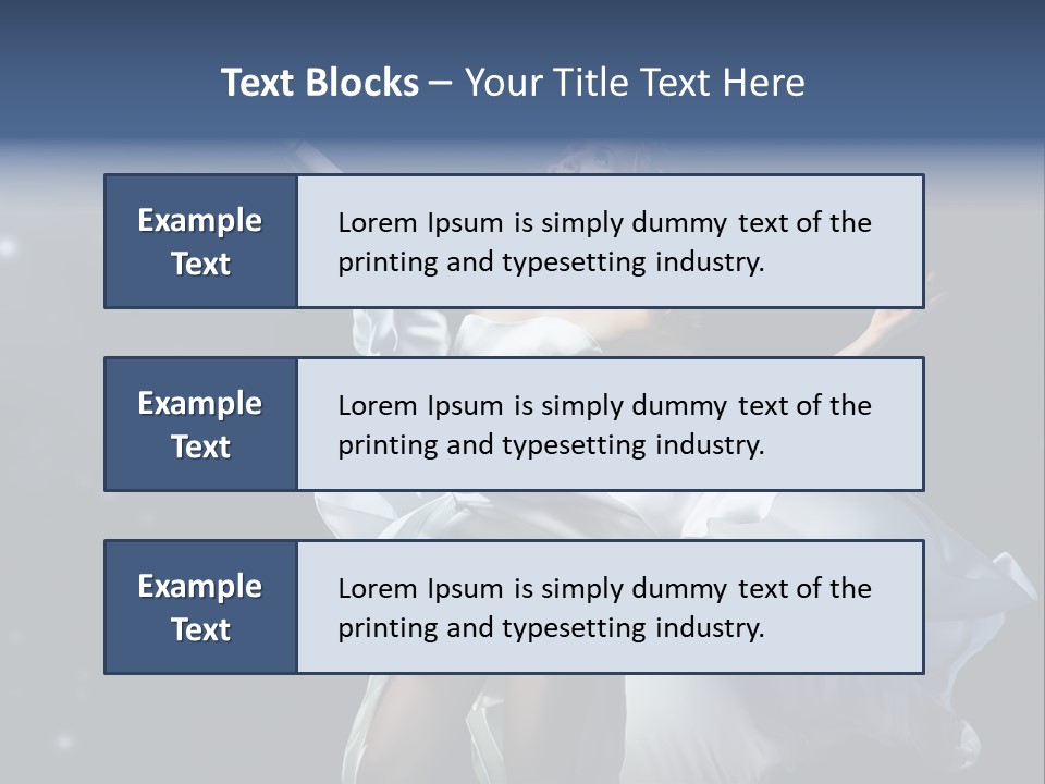 Young Sophisticated Stars PowerPoint Template