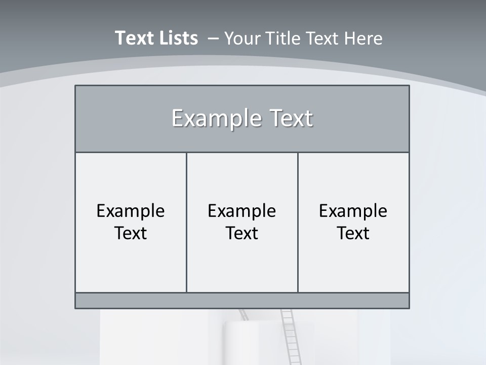 Box Stands Steps PowerPoint Template