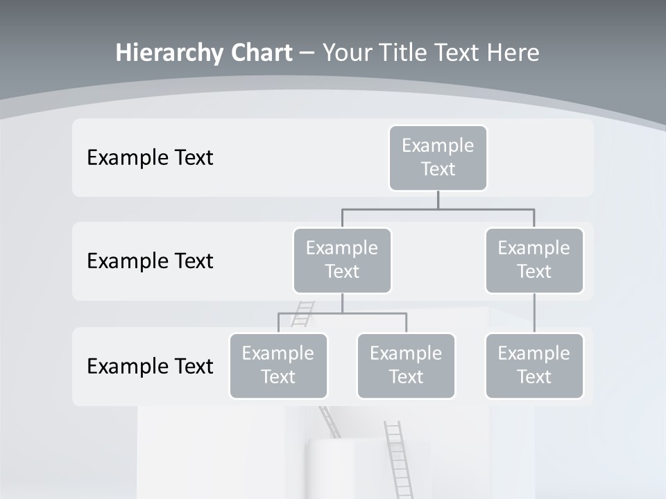 Box Stands Steps PowerPoint Template