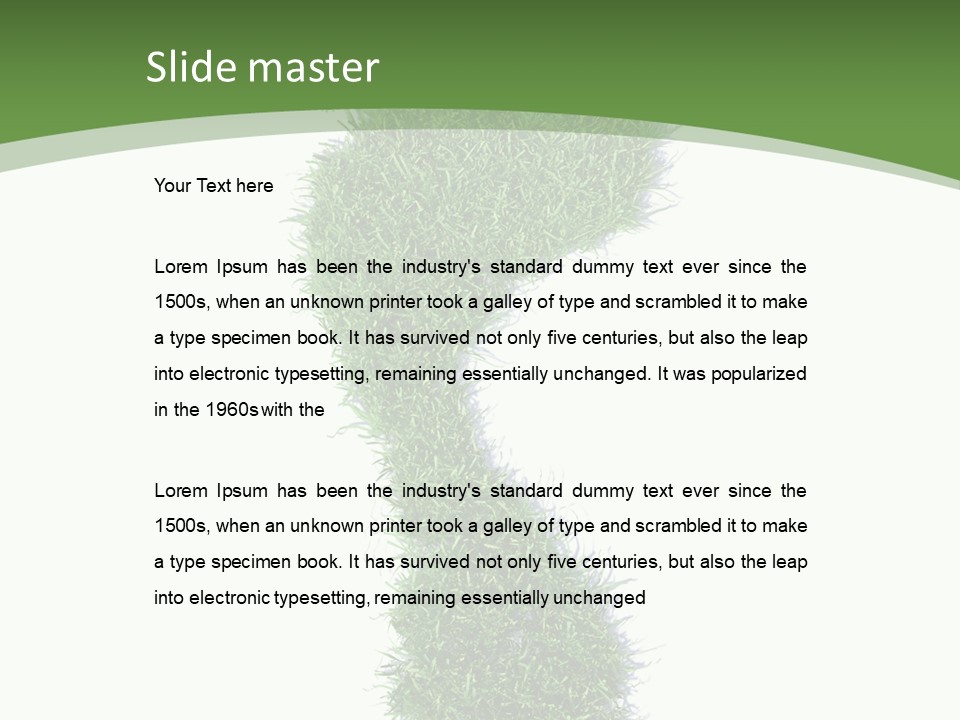 Toe Conservation Step PowerPoint Template