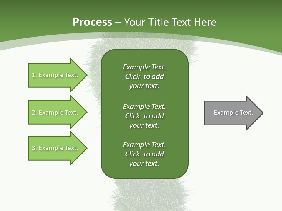 Toe Conservation Step PowerPoint Template