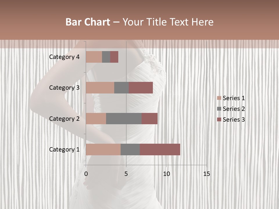 Portrait White Brunette PowerPoint Template