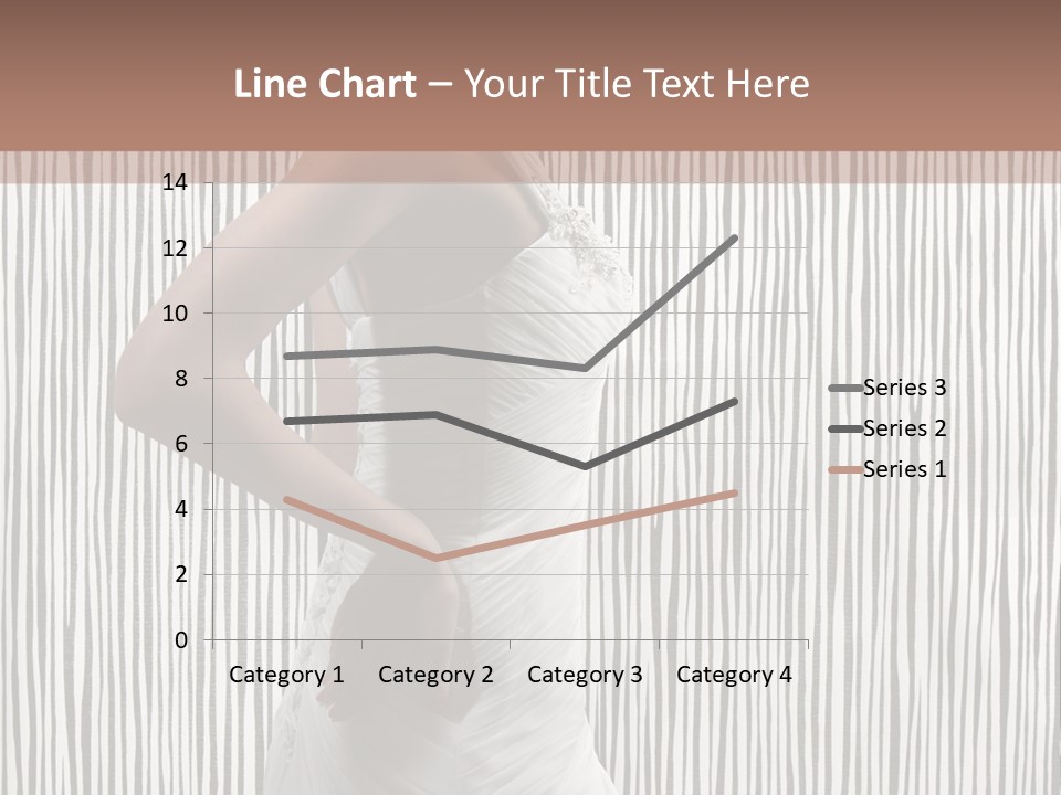 Portrait White Brunette PowerPoint Template