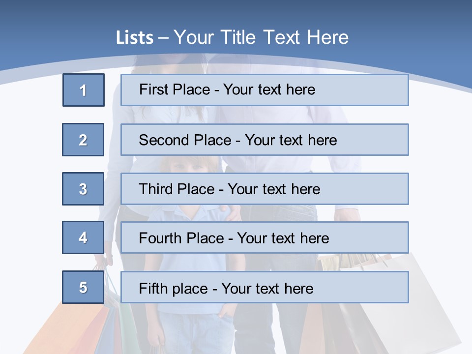Lifestyles Retail Young PowerPoint Template