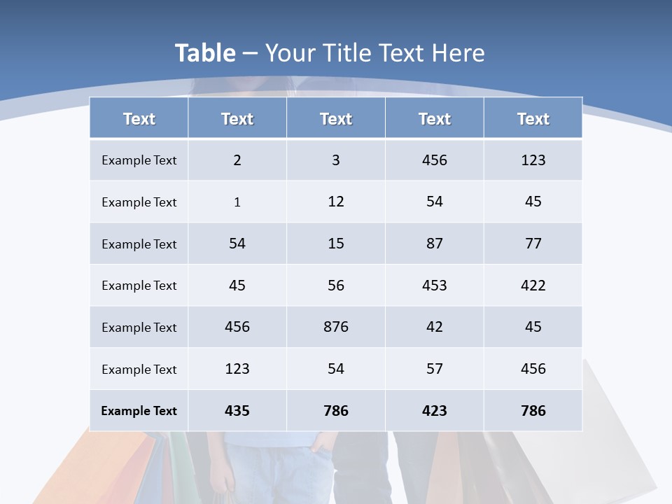 Lifestyles Retail Young PowerPoint Template