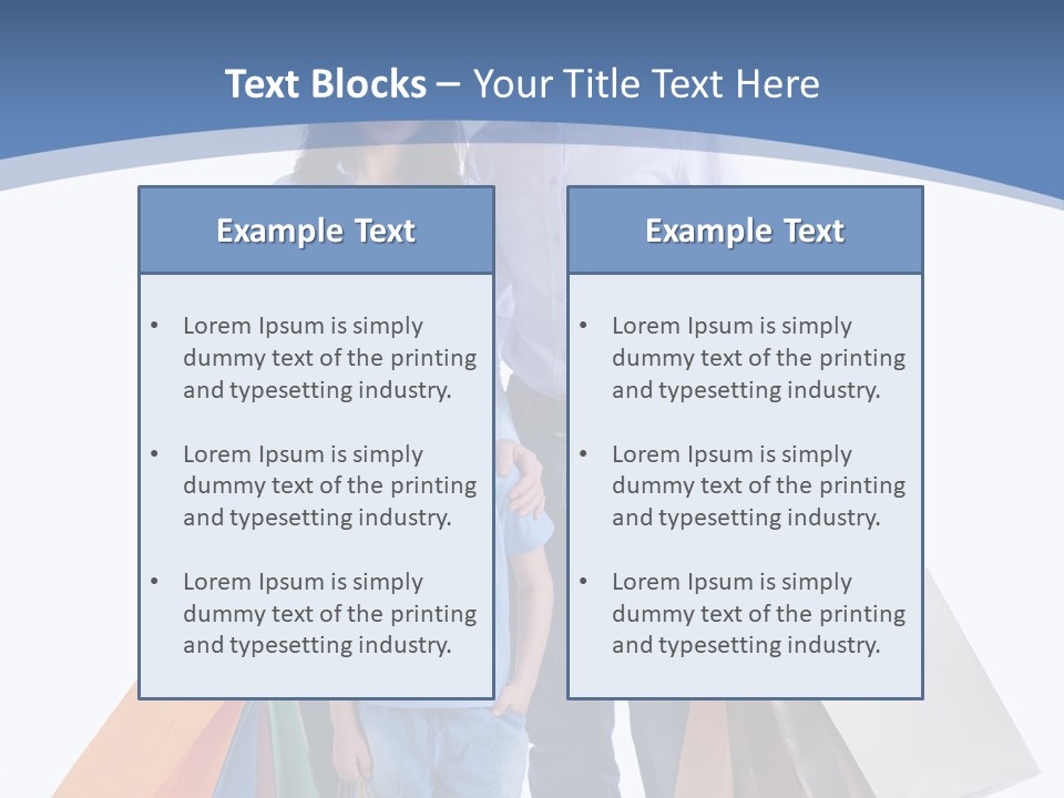 Lifestyles Retail Young PowerPoint Template