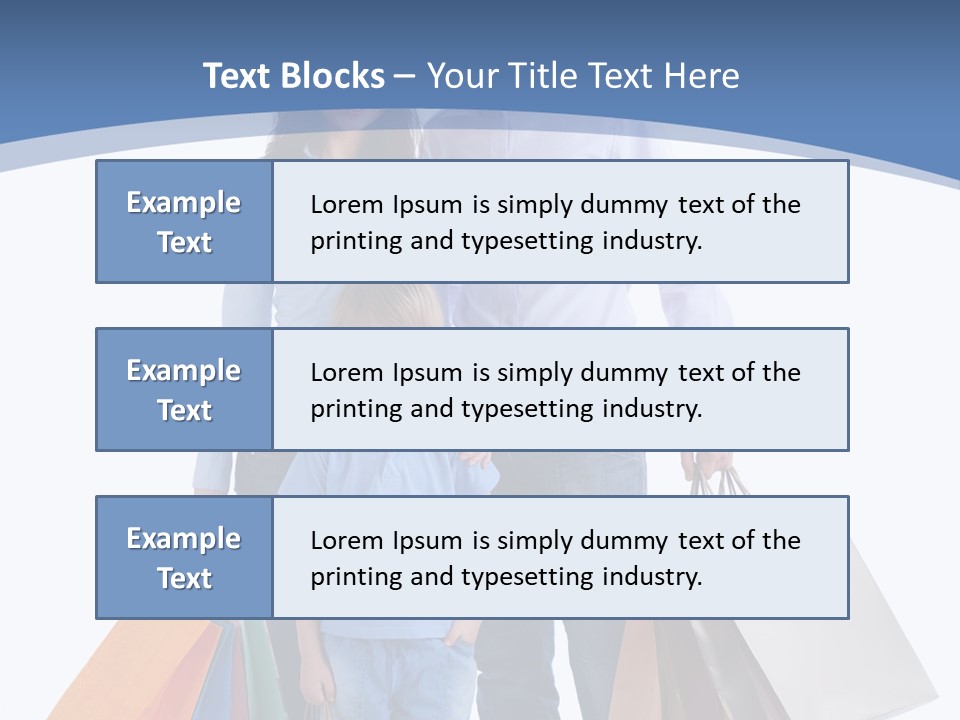 Lifestyles Retail Young PowerPoint Template
