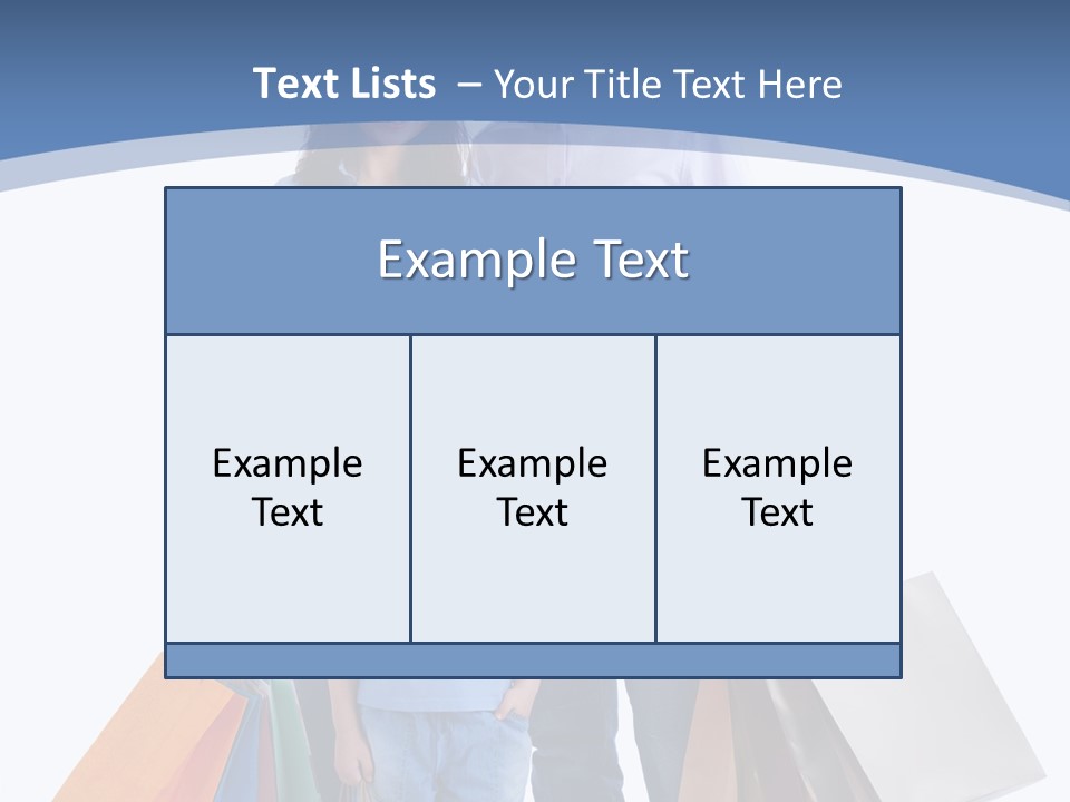 Lifestyles Retail Young PowerPoint Template