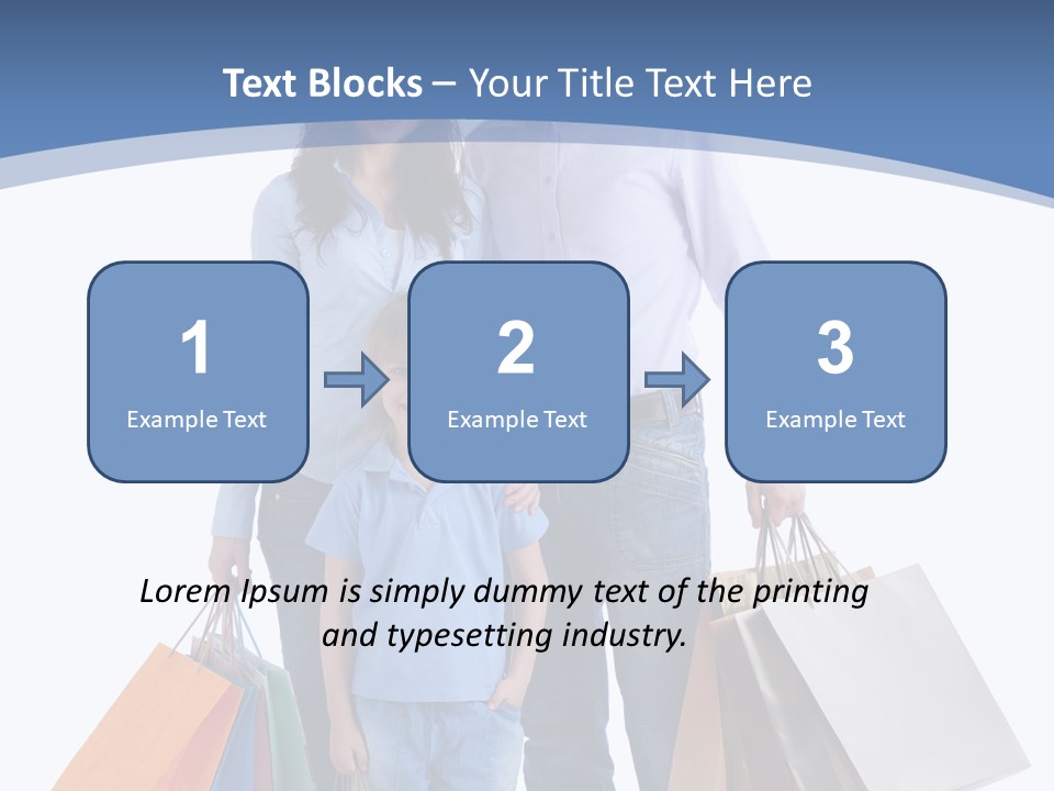 Lifestyles Retail Young PowerPoint Template