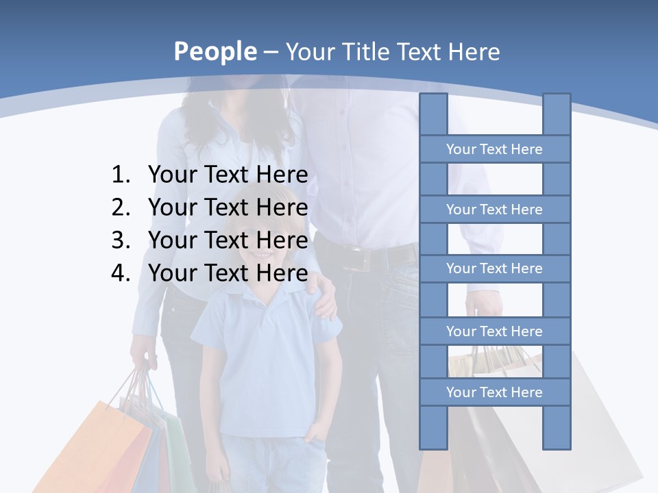 Lifestyles Retail Young PowerPoint Template