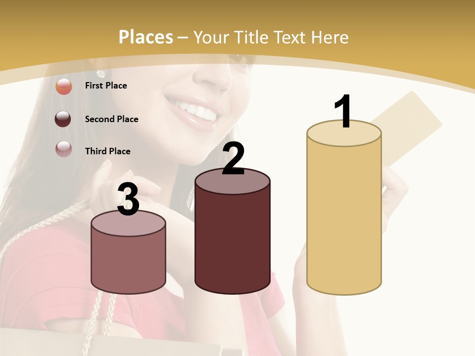 Happiness Cute Holding PowerPoint Template