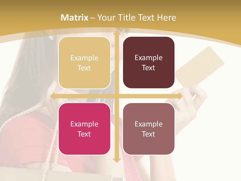 Happiness Cute Holding PowerPoint Template