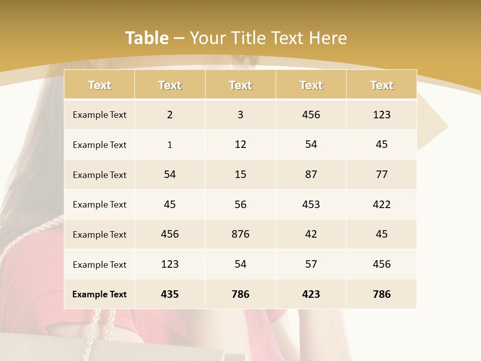 Happiness Cute Holding PowerPoint Template