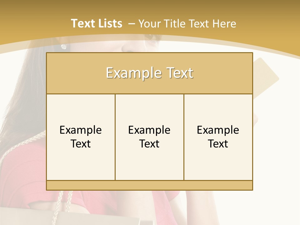 Happiness Cute Holding PowerPoint Template