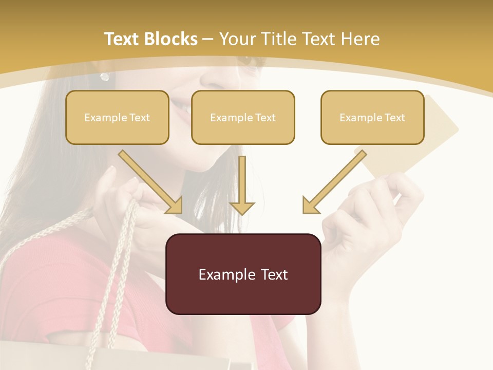 Happiness Cute Holding PowerPoint Template