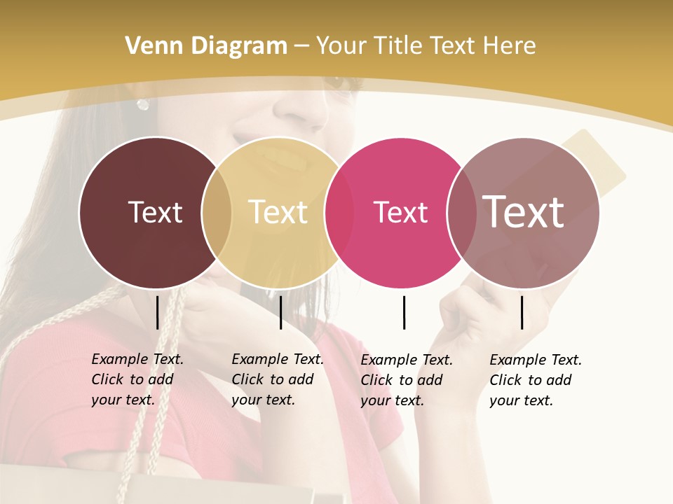 Happiness Cute Holding PowerPoint Template