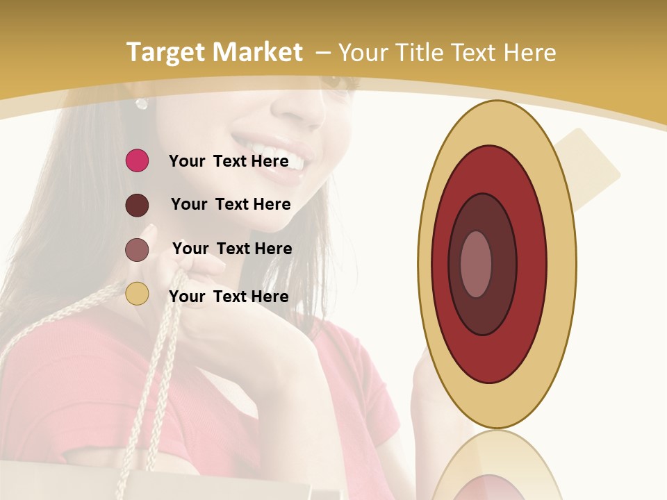 Happiness Cute Holding PowerPoint Template