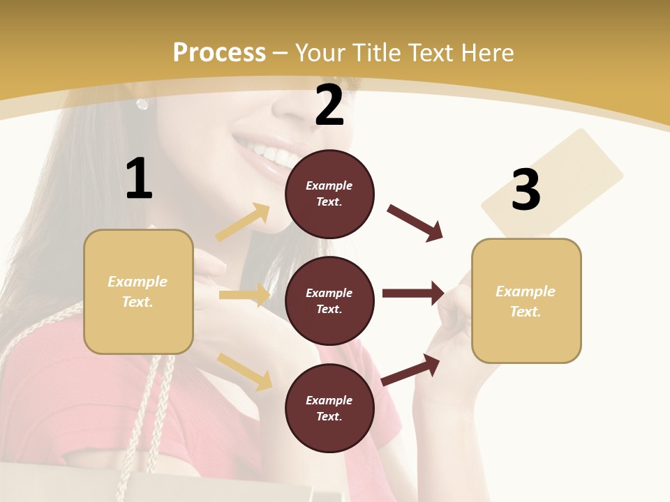 Happiness Cute Holding PowerPoint Template