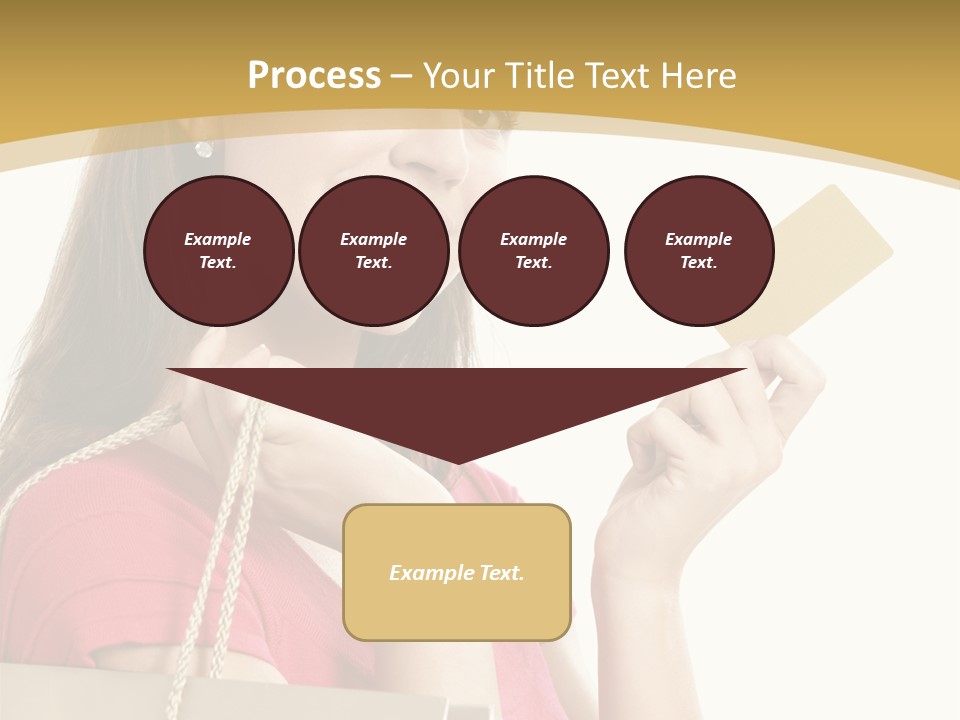 Happiness Cute Holding PowerPoint Template