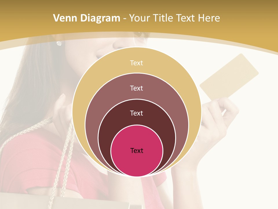 Happiness Cute Holding PowerPoint Template