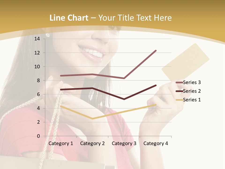 Happiness Cute Holding PowerPoint Template