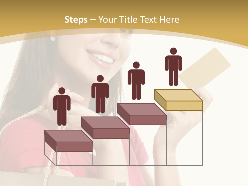 Happiness Cute Holding PowerPoint Template