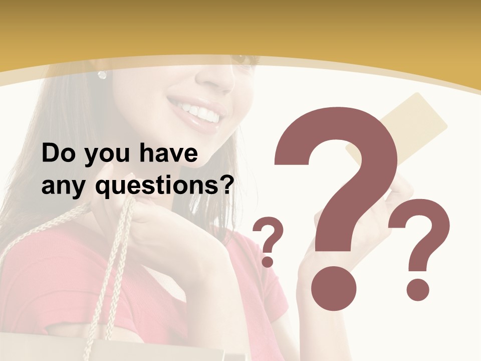 Happiness Cute Holding PowerPoint Template